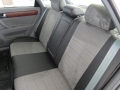 Авточехлы из экокожи и алькантары в черном + сером цвете