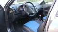 Авточехлы из экокожи в черном + синем цвете