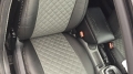 Авточехлы из экокожи Ромб в черном + сером цвете
