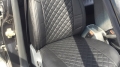 Авточехлы из экокожи Ромб в черном цвете