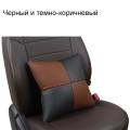 Подушка в салон из экокожи