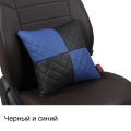 Подушка в салон из экокожи Ромб